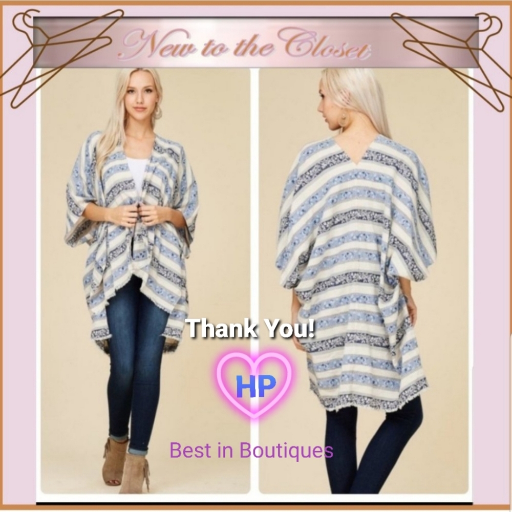 Cotton Striped Duster